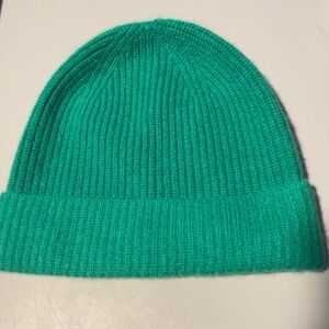 Aritzia Teal Cashmere Beanie